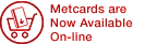 Metcards are now available on-line